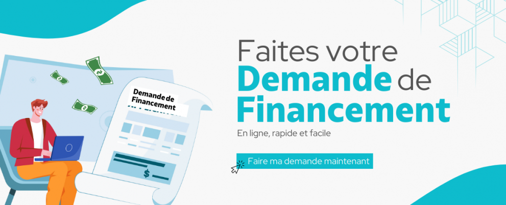 Demande de financement en ligne